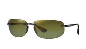 Ray-Ban Black Green Mirror Chromance Polarized Sunglasses (RB4254 621/6O 62mm) - Ships Same/Next Day!