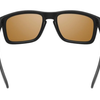 Oakley Holbrook Unisex Sunglasses with Matte Black Frame and Bronze Polarized Lenses - Ships Same/Next Day!