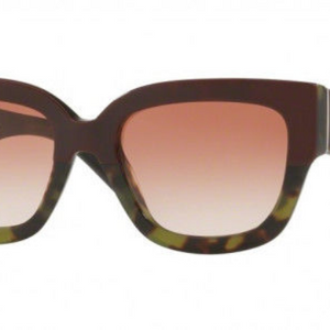Burberry  Bordeaux Green Havana / Brown Gradient Sunglasses (BE4252 3651/13) - Ships Same/Next Day!