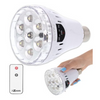 3in1 LED Emergency Light Bulb + Remote - Recharges While in Socket for Use as Flashlight During Power Outages - Ships Same/Next Day!