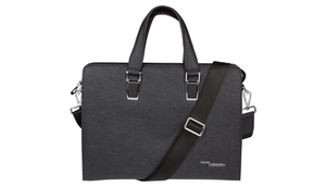 Access Denied RFID-Blocking Genuine Leather Briefcase/Handbag - Perfect Gift!