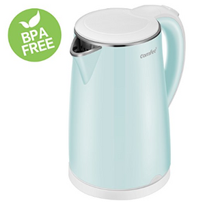 Comfee Quiet Boil & Cool Touch Series Electric Kettle - Ships Same/Next Day!