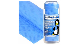 1 or 2 Pack: Chilly Towel - Keep Your Cool All Day Long - Ships Same/Next Day!