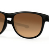 Oakley Silver R  Matte Black / Brown Gradient Polarized Sunglasses (OO9342.06) - Ships Same/Next Day!