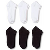 12, 36 or 72 Pack: Daily Basic Men's Low Cut Socks - Choice of Black & White - Ships Same/Next Day!