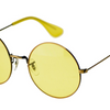 Ray-Ban Bronze-Copper Frame/Yellow Classic Lenses Unisex Sunglasses (RB3592 9035C9) - Ships Same/Next Day!
