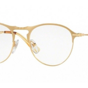 Persol Gold Havana RX Eyeglasses (PO7092V 1069 50MM) - Ships Same/Next Day!