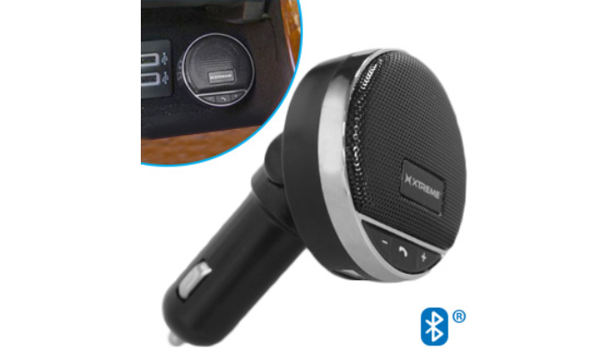 Xtreme Hands-Free Bluetooth Speakerphone - Be a Safer Driver - Ships Sam/Next Day!