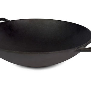 Jim Beam Cast Iron Wok - Ships Same/Next Day!