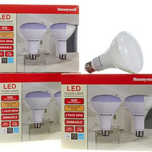 Honeywell 6-pack LED BR30 Light Bulbs - Ships Same/Next Day!