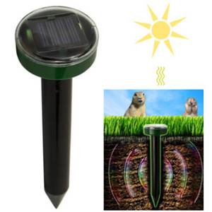 Solar Powered Pest & Rodent Repeller (1 to 4 Pack Options) - Safe, Attractive & Hassle Free - Ships Same/Next Day!