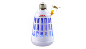 Value Packs: Ninja Mosquito Killing LED Light Bulb - Ships Same/Next Day!