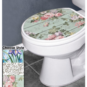 Removeable Toilet Tattoos: No Adhesive - Ships Same/Next Day!