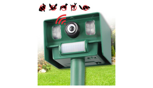 Solar Yard & Garden Animal Repeller (1 to 4 Pack Options) - Ships Same/Next Day!