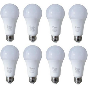 8 Pack: Battery Backup LED Bulbs 9-Watt by LifeLyte (Soft White) - Ships Same/Next Day!