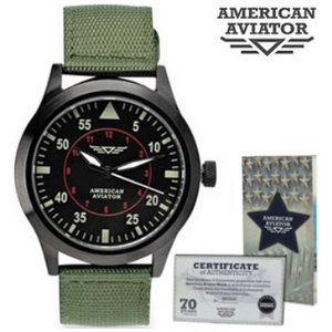 Vintage Style American Aviator Watch Blowout Sale - Ships Same/Next Day!