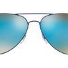 Ray-Ban Blue Gradient Flash lens Sunglasses (RB3558 9016B7 58MM) - Ships Same/Next Day!