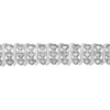 Sterling Silver 1 Carat Diamond Heart Tennis Bracelet, 7 Inches - Ships Same/Next Day!