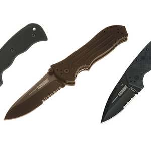 Blackhawk Crucible II, Crucible FX2 & Point Man Serrated Knives - Ships Same/Next Day!