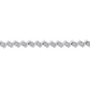 1/3 Carat Diamond S-Type Tennis Bracelet, Platinum Overlay, 7 Inches - Ships Same/Next Day!