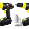 Duramax 19.2V Cordless Drill/Driver + 13 Pc Bit Kit - Ships Same/Next Day!