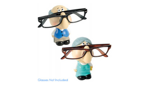 Grandma & Grandpa Glasses Holder Figurines - Ships Same/Next Day!