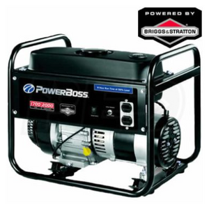 PowerBoss Gas Powered Briggs & Stratton Portable Generator (Certified Refurbished) - Ships Same/Next Day!
