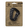 Pack of 4: Arrowpoint Tactical Polymer Carabiners - Ships Same/Next Day!