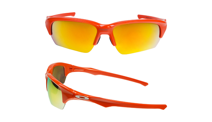 Oakley Flak Beta Orange/Yellow Sunglasses (OO9372-0465) - Ships Same/Next Day!