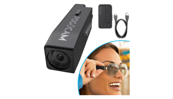 Mini HD Camera: Attaches to Glasses or Bike - Ships Same/Next Day!
