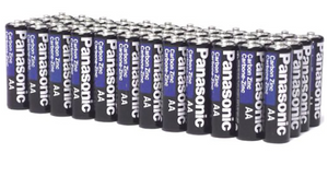 Heavy Duty Panasonic AA Batteries - Pack of 24 or 48 - Ships Same/Next Day!