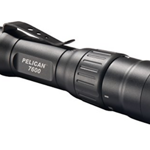 Pelican 7600 Rechargeable Tactical Flashlight (Black) - Ships Same/Next Day!