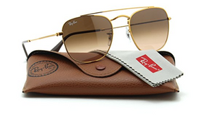 Ray-Ban Brown/Copper Unisex Sunglasses - Ships Same/Next Day!