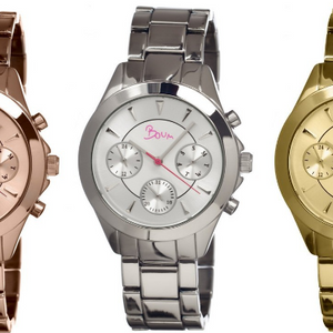 Boum Baiser  Stainless Steel Case Ladies Watch - Ships Same/Next Day!