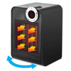 Digital Oscillating Space Heater w/ Touch-Activation - Ships Same/Next Day!