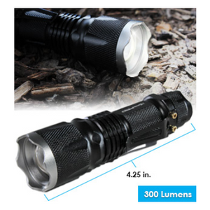 Mini Weatherproof Tactical SWAT Flashlight - Ships Next Day!