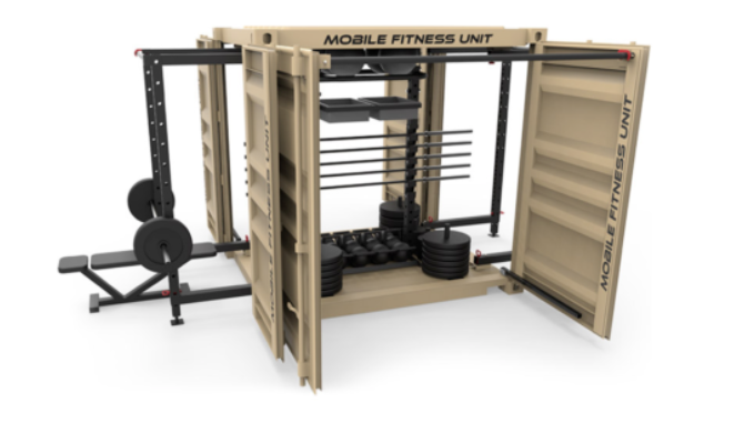 MFE Fully Equipped Tricon Mobile Fitness Unit - Ships Next Day!