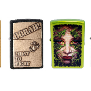 Zippo Lighters Warehouse Clearance (MADE IN USA) - 17 Style Options - Ships Next Day!