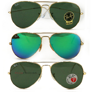 Ray-Ban Aviator Sunglasses: 3 Colors to Choose From! (RB3025) - Ships Next Day!