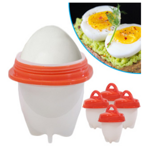 Pack of 4: Eggs Fast - No More Peeling and Quick Egg Maker - Ships Next Day!
