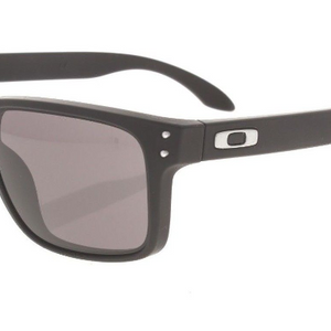 Oakley Holbrook Matte Black/Gray Sunglasses (Store Display Units) - Ships Next Day!