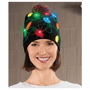 Festive Flashing Holiday Hats - Ships Next Day!