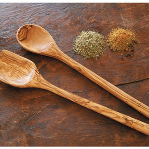 Andrew Zimmern 2 Piece Olive Wood Kitchen Utensil Set - Ships Next Day!