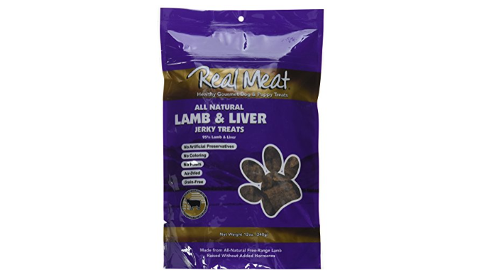 Pack of 3: Real Meat Lamb Liver Jerky Dog Treats (12 oz. Each - 36 oz Total) - Ships Next Day!