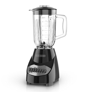 BLACK+DECKER 10-Speed Countertop Blender w/ 5-Cup Glass Jar (Certified Refurbished) - Ships Next Day!