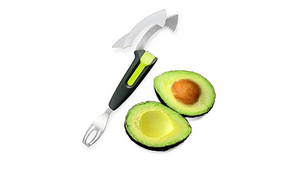 PRICE DROP 3 Pack: 4-in-1 Avocado Slicer Stainless Steel - Cut, Pit, Slice and Mash Avocado - Ships Quick!