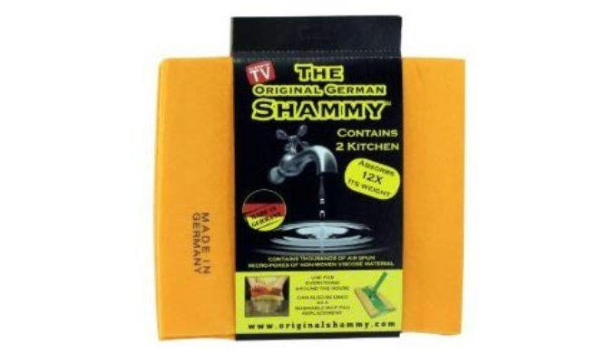 10 Count: The Original German Shammy Towels - Absorbs 12X it's Weight - Ships Next Day!