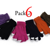 PRICE DROP - 6 Pack: Smartphone Touch Screen Gloves - Ships Next Day!