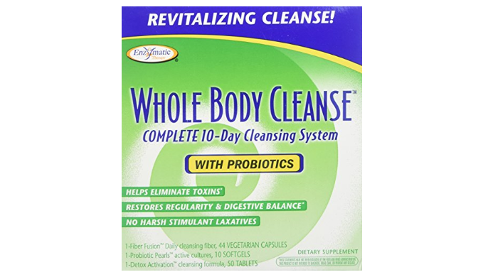 (Recently Expired) Enzymatic Therapy Whole Body 10-Day Cleansing Kit with Probiotics - Eliminiates Toxins & Restores Digestive Balance - Ships Next Day!