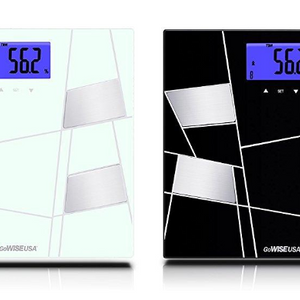 Geo Modern Body Fat Scale - Measures Body Fat, Body Water, Bone Mass & Muscle Mass - Ships Next Day!